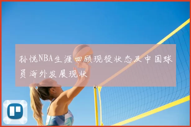 孙悦NBA生涯回顾现役状态及中国球员海外发展现状